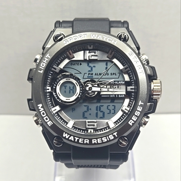 Men's LIGE Dream Digi Ana Chronograph Watch New Battery Month Day Date Alarm - Picture 1 of 11